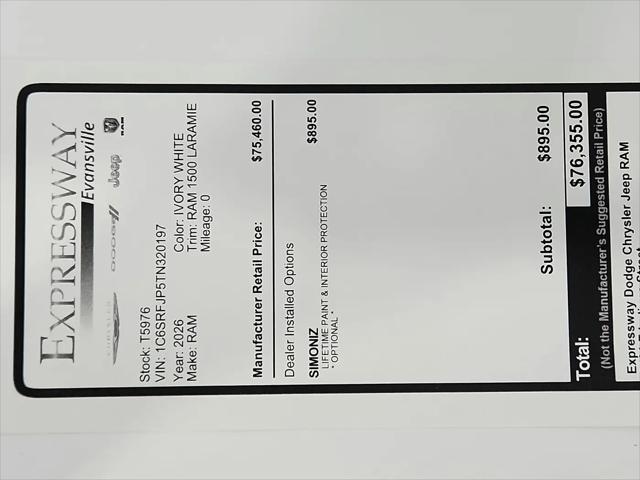 2026 Ram 1500 Laramie