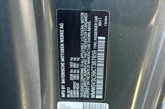 2012 MINI Cooper S Cooper S