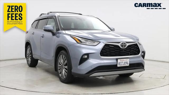 2022 Toyota Highlander Platinum for sale in Roseville, CA