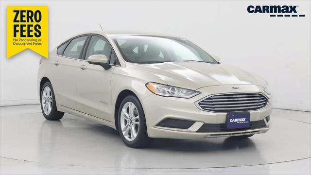 2018 Ford Fusion Hybrid S for sale in Katy, TX