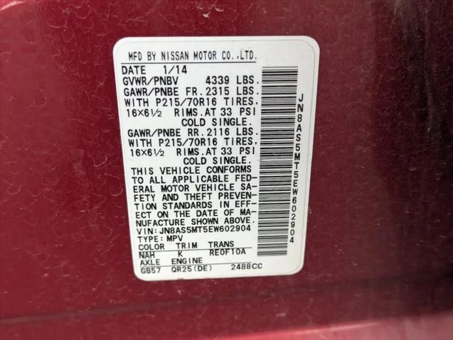 2014 Nissan Rogue Select S