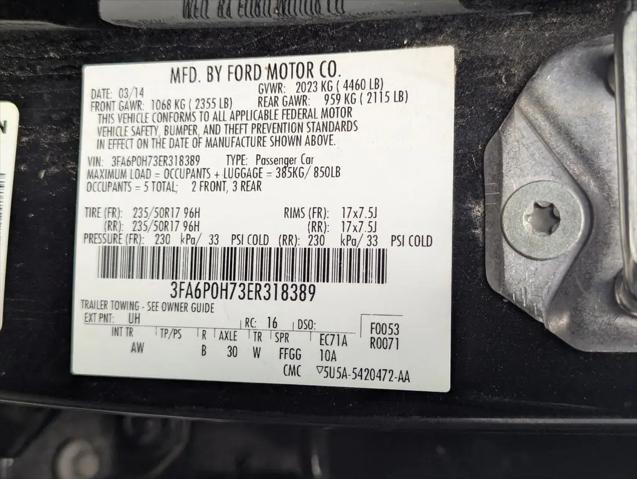 2014 Ford Fusion SE