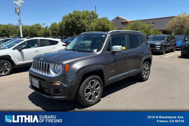 2016 Jeep Renegade Limited for sale in Fresno, CA