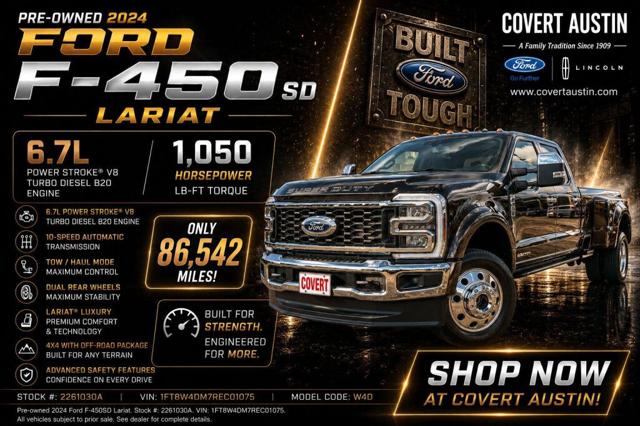 2024 Ford F-450 LARIAT for sale in Austin, TX