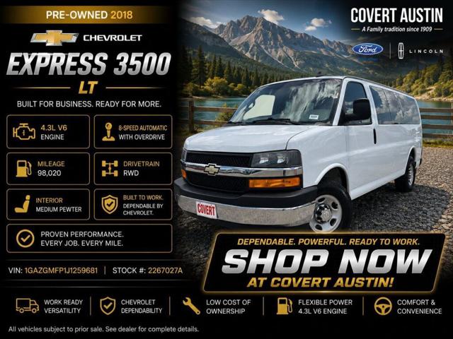 2018 Chevrolet Express LT for sale in Austin, TX