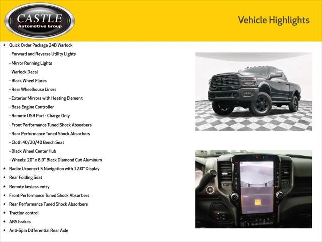 2026 Ram 2500 Warlock Crew Cab 4x4 64 Box