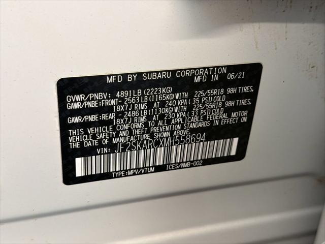 2021 Subaru Forester Sport