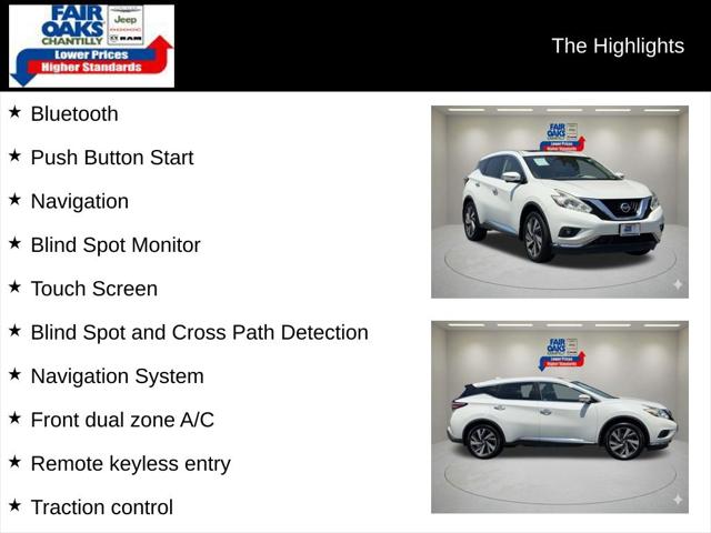 2017 Nissan Murano Platinum 2017 Nissan Murano Platinum