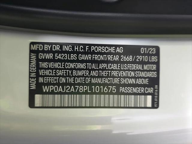 2023 Porsche Panamera 4 Platinum Edition