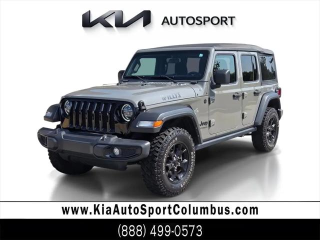 2022 Jeep Wrangler Unlimited Willys 4x4 for sale in Columbus, GA