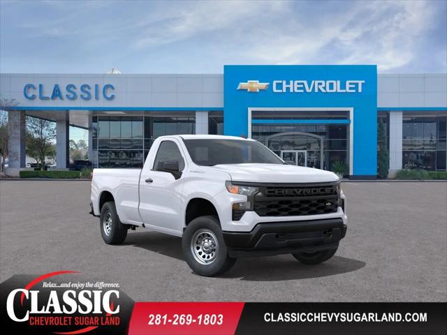 2026 Chevrolet Silverado 1500 2WD Regular Cab Long Bed WT for sale in Sugar Land, TX