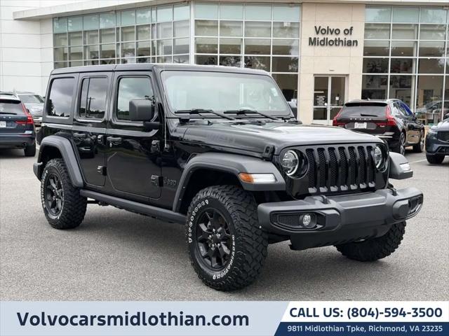 2022 Jeep Wrangler Unlimited Willys 4x4 for sale in Richmond, VA