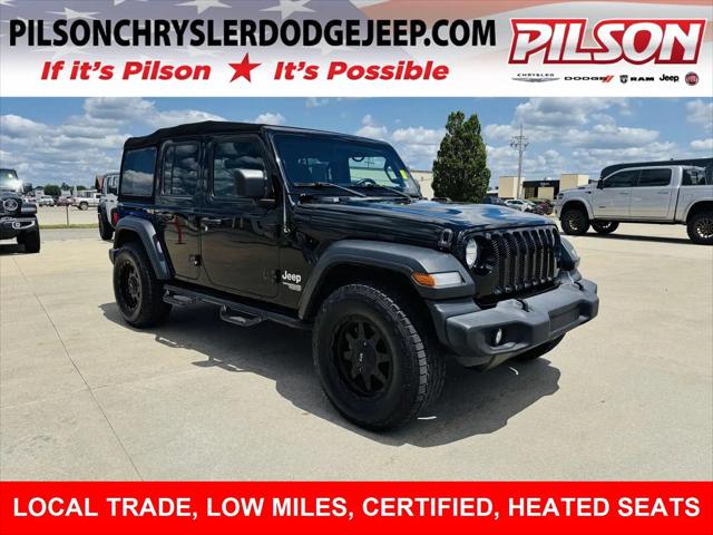 2019 Jeep Wrangler Unlimited Sport S 4x4 for sale in Mattoon, IL