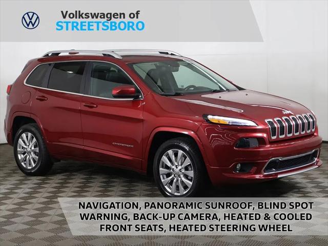 2017 Jeep Cherokee Overland for sale in Streetsboro, OH
