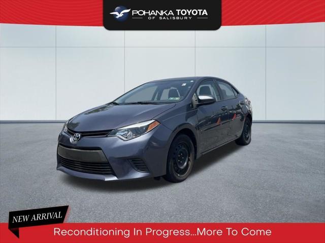 2016 Toyota Corolla LE 2016 Toyota Corolla LE