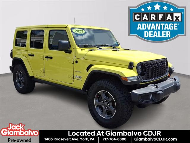 2023 Jeep Wrangler 4-Door Sahara 4x4 for sale in York, PA