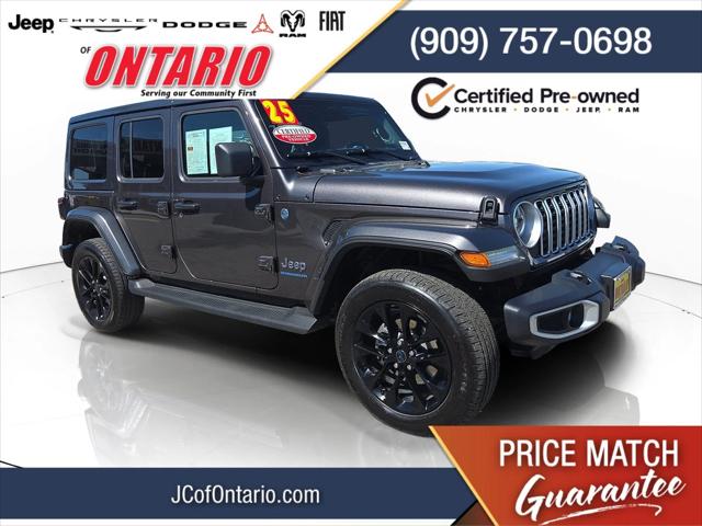 2025 Jeep Wrangler 4xe Sahara 4xe for sale in Ontario, CA
