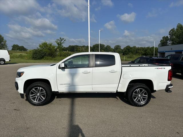 Used 2021 Chevrolet Colorado 4WD Crew Cab Short Box LT For Sale in Jackson, MI