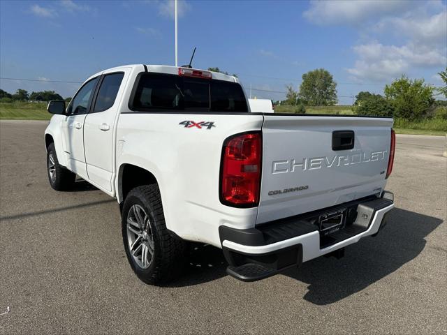 Used 2021 Chevrolet Colorado 4WD Crew Cab Short Box LT For Sale in Jackson, MI