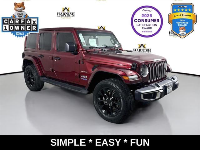 2021 Jeep Wrangler 4xe Unlimited Sahara for sale in Everett, WA