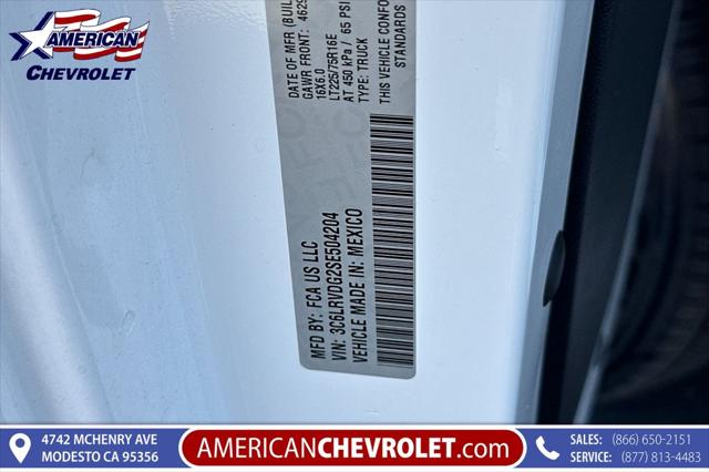 2025 Ram ProMaster 2500 Cargo Van Tradesman High Roof 159" WB w/Pass Seat