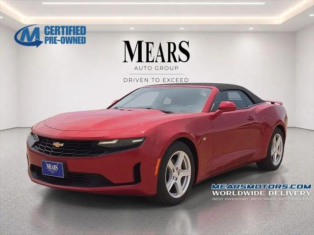 2023 Chevrolet Camaro RWD Convertible 1LT for sale in Lubbock, TX