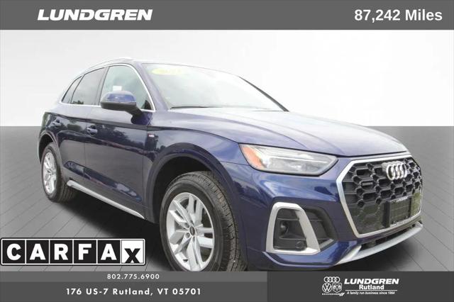 2022 Audi Q5 Premium 45 TFSI S line quattro S tronic for sale in Rutland, VT