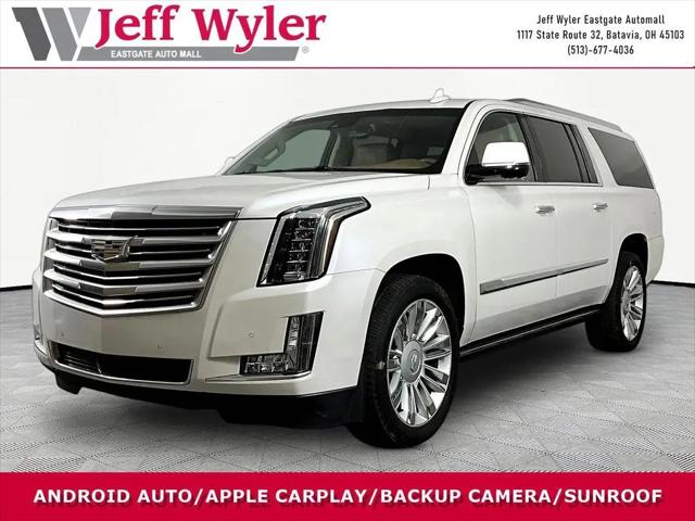2016 Cadillac Escalade ESV Platinum for sale in BATAVIA, OH