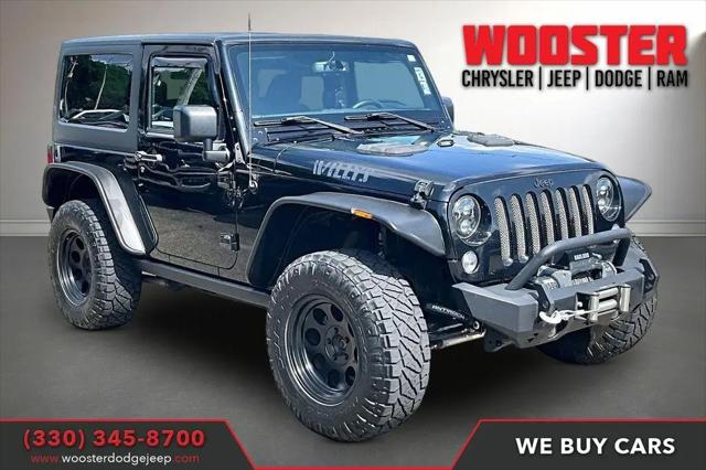2017 Jeep Wrangler Willys Wheeler for sale near Wooster, OH