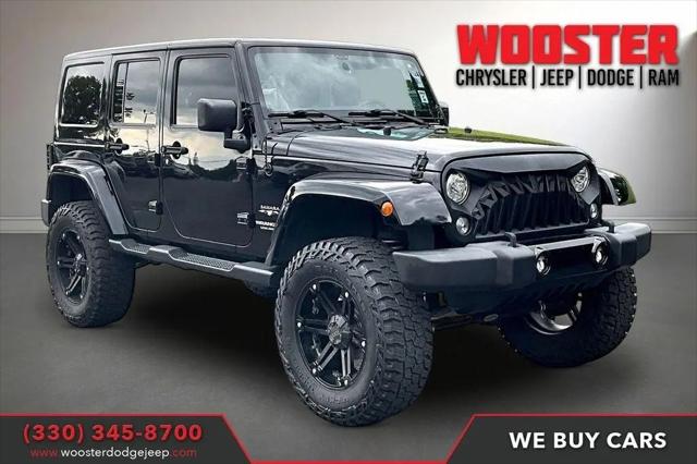 2017 Jeep Wrangler Unlimited Sahara for sale in Wooster, OH