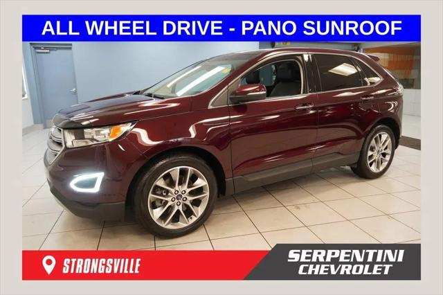 2017 Ford Edge Titanium for sale in Strongsville, OH