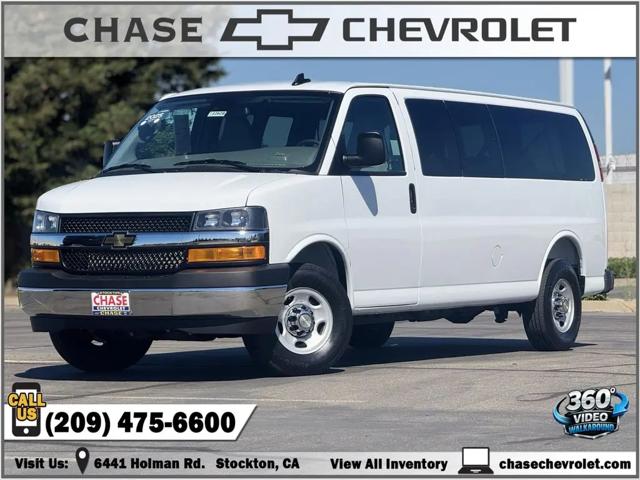 2025 Chevrolet Express Passenger RWD 3500 Extended Wheelbase LT for sale in Stockton, CA