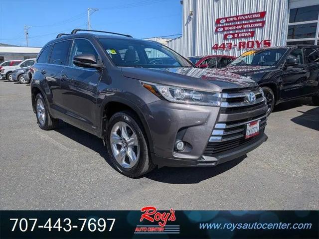 2017 Toyota Highlander Hybrid Limited for sale in Eureka, CA