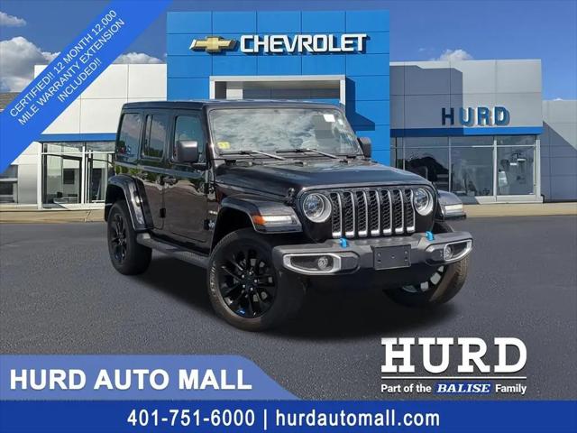 2023 Jeep Wrangler 4xe Sahara 4x4 for sale in Johnston, RI