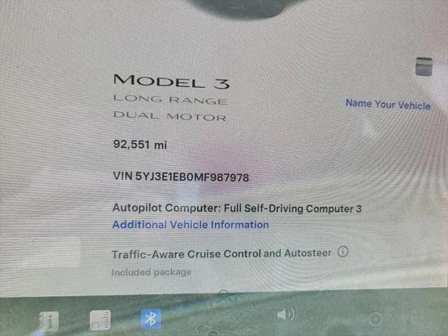 2021 Tesla Model 3 Long Range Dual Motor All-Wheel Drive