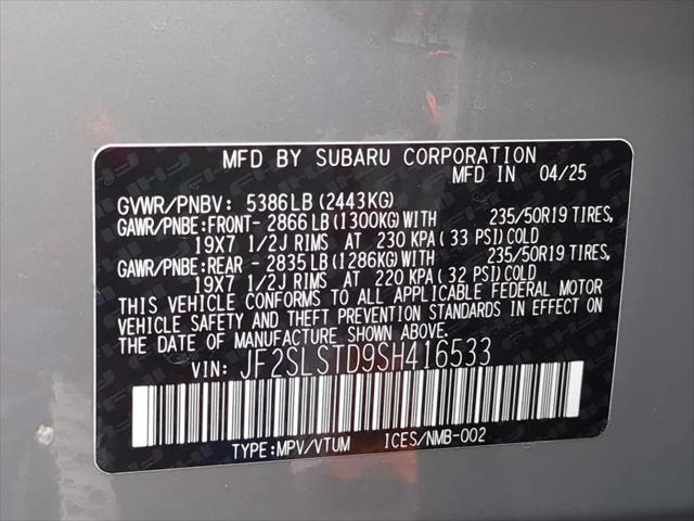 2025 Subaru Forester Touring Hybrid
