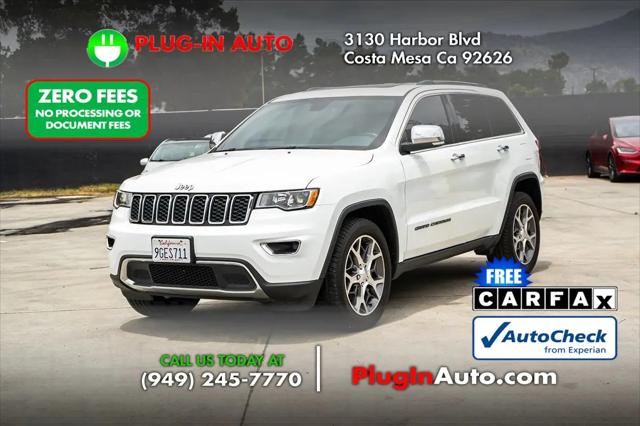 2021 Jeep Grand Cherokee Limited 4x4 for sale in Costa Mesa, CA