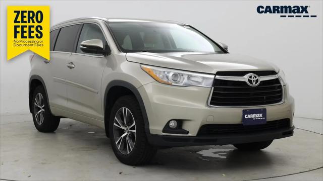 2016 Toyota Highlander XLE V6 for sale in North Attleborough, MA