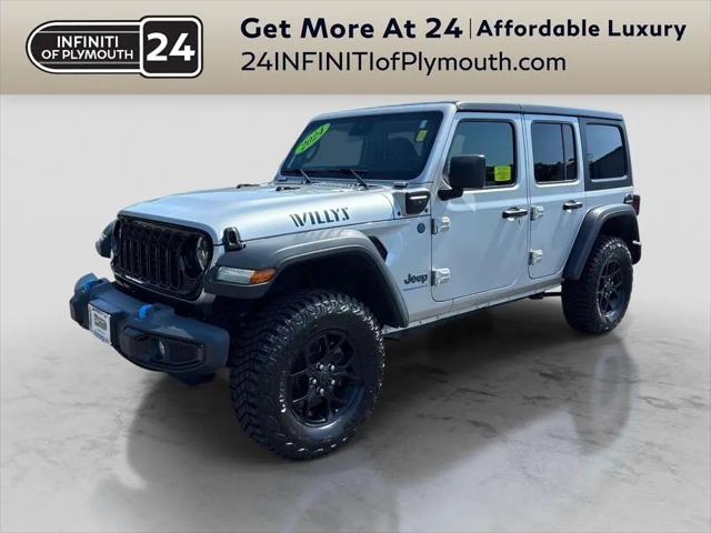 2024 Jeep Wrangler 4xe Willys 4xe for sale in Plymouth, MA