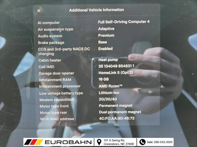 2024 Tesla Model S Plaid Tri Motor All-Wheel Drive