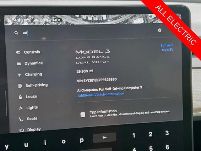 2023 Tesla Model 3 Long Range Dual Motor All-Wheel Drive