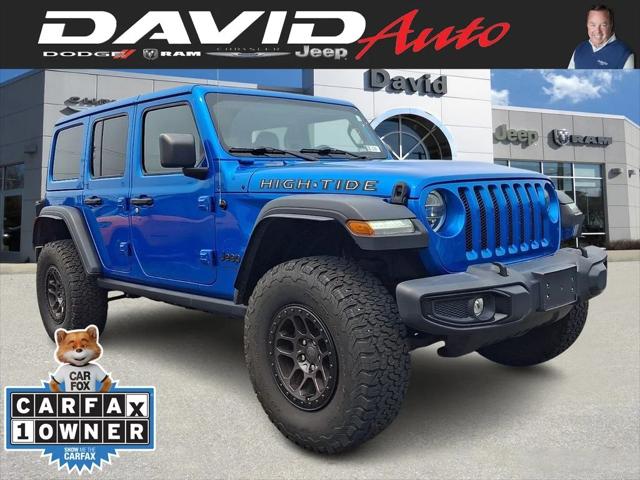 2022 Jeep Wrangler Unlimited High Tide 4x4 2022 Jeep Wrangler Unlimited High Tide 4x4