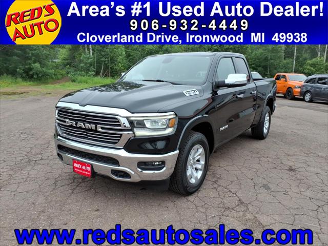 2019 Ram 1500 Laramie Quad Cab 4x4 6'4" Box for sale in Ironwood, MI