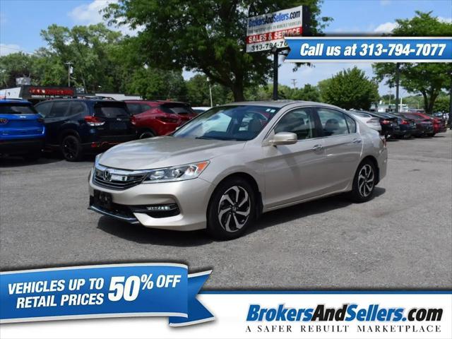 2017 Honda Accord EX-L for sale in Taylor, MI