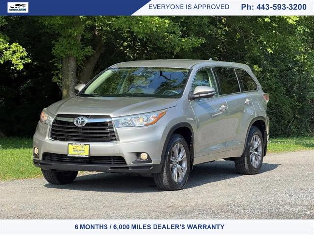 2016 Toyota Highlander LE Plus V6 for sale in Elkton, MD