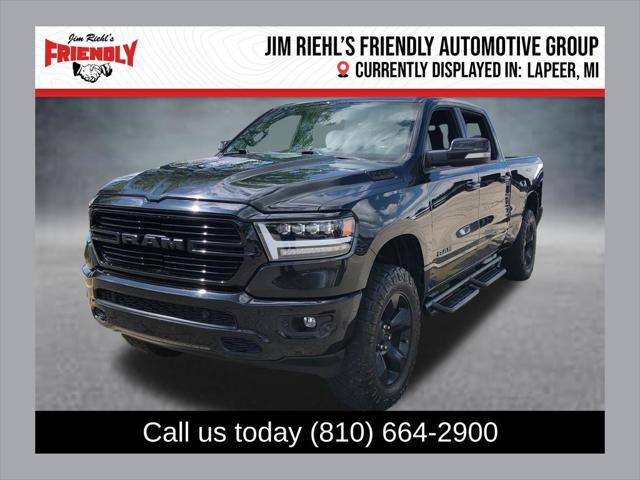 2019 Ram 1500 Big Horn/Lone Star Crew Cab 4x4 6'4" Box for sale in Lapeer, MI
