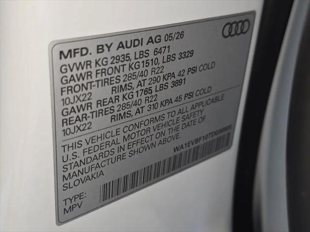 2026 Audi Q8 Premium Plus 55 TFSI quattro Tiptronic