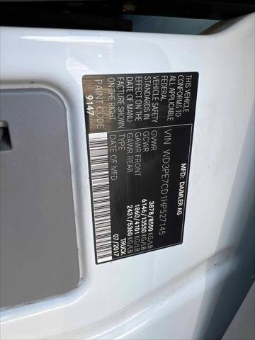 2017 Mercedes-Benz Sprinter 2500 Standard Roof V6