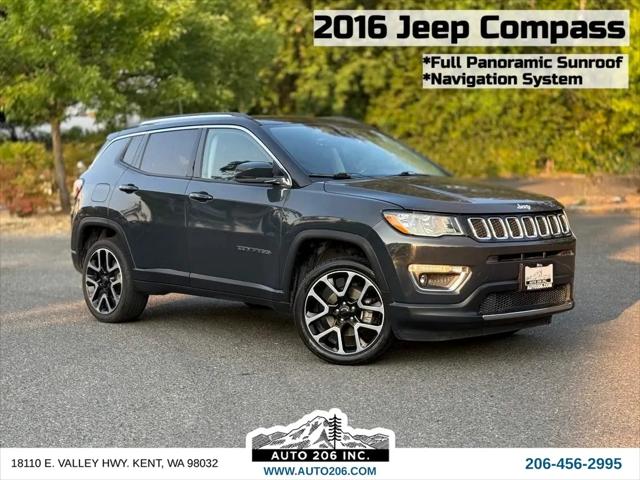 2018 Jeep Compass Limited 4x4 for sale in Kent, WA