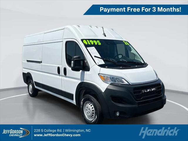 2026 Ram ProMaster 2500 Cargo Van Tradesman High Roof 159" WB w/Pass Seat for sale in Wilmington, NC